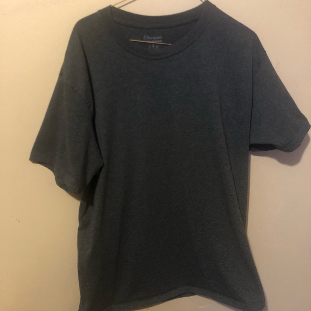 Champion Grey Tee Shirt Size Large